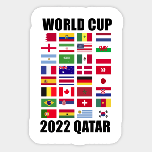 2022 Qatar World Cup Sticker